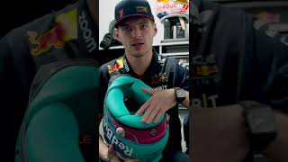 Max Verstappen reveals his special Miami GP 2023 helmet [upl. by Solberg]