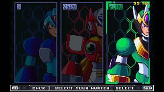 Mega Man X Paradox War Testing 28  Character Select Screen [upl. by Kleper]