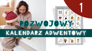 Dzień 1 Rozwojowy Kalendarz Adwentowy Mama Fizjoterapeuta [upl. by Bruno937]