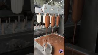 Chocobar ice cream kaise banti hai  making viral india icecream [upl. by Itsirc]