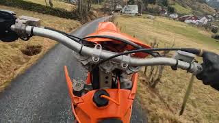 KTM 200 EXC  GoPro Hero 10 5K RAW [upl. by Aelram]