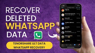 Newest How to recover messages from whatsapp without backup [upl. by Brinson886]