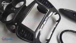 Nissan juke interior carbon fiber [upl. by Airdnala]