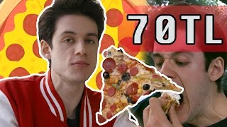 3TL Pizza vs 70TL Pizza SonradanGorme [upl. by Honan]