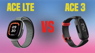 Fitbit Ace LTE vs Fitbit Ace 3  Full Specs Compare Smartwatches [upl. by Akyeluz189]