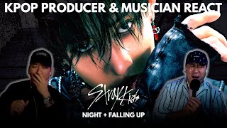 Musicians react ♡ SKZ  Night amp Falling Up [upl. by Dareg]