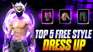 Best Dress Up In Free Fire  Free Style Dress Combination In FF  Free Dress Combination in FF  FF [upl. by Baumbaugh]