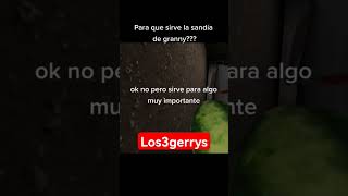 para que sirve la sandia granny gaming gamer los3gerrys juegogranny [upl. by Yrad173]