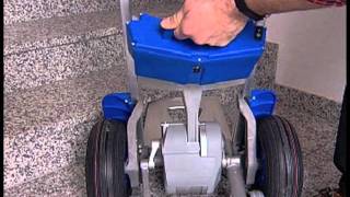 Globalindustrialcom Wesco Liftkar SAL Ergo Stair Climbing Truck [upl. by Asik98]