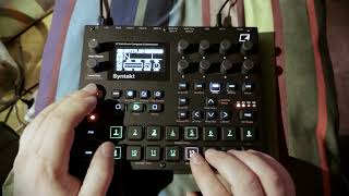 Waiting in the rain  Elektron Syntakt jam [upl. by Richma]