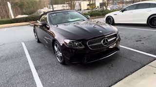 E450 Mercedes Benz Cabriolet Review [upl. by Colinson]