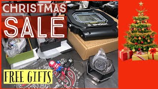 GShock Christmas Sale Frogman Rangeman MRG MTG Gulfmaster all UNDER Retail and FREE gifts [upl. by Nessej27]