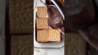 como hacer tarta de galletas proteicasrecetas rapidas shorts [upl. by Pinter]