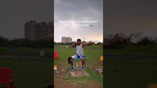 Broken But Unbowed 🦾 ytshorts motivation paralympics olympicmedal artificialleg yt sports [upl. by Martell]