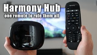 Harmony Hub Setup the SMART Universal Remote [upl. by Fidellia]