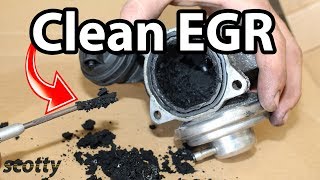 How to Clean EGR System in Your Car Low Flow Code P0401 [upl. by Ymmor360]