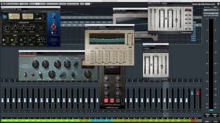 Mixing Audio and mixbuss setup process Part 1 David Luchow stlye 2020 [upl. by Bradney]