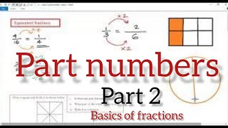 part numbers fractions class 5  part 2 [upl. by Emelita]