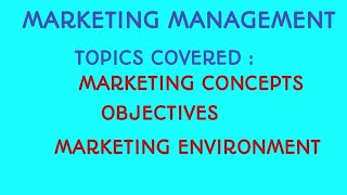 Marketing Management Core ConceptsMarketing EnvironmentMalayalam Explanation [upl. by Anev]