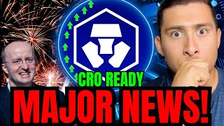 CRO HOLDERS CRONOS Price Will EXPLODE [upl. by Jolene]