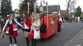 Rosenmontagszug Kerpen Balkhausen Türnich 27022017 [upl. by Lynelle]