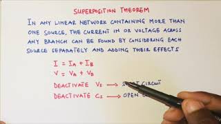 23  Superposition Theorem Concept amp Solved Examples [upl. by Janek786]