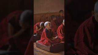 Young Monks life in Buddhist Monastery in Bhutan Dechenphodrang rituals bhutan buddhism monk [upl. by Htiekal199]