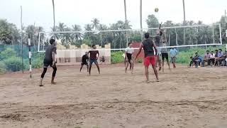 Karavaka Raju Vs Kesanapalli Boys 36 Volleyball Match Intence gameplay [upl. by Tiossem]