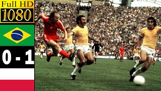 Brazil 01 Poland world cup 1974 Thirdplace  Full highlight  1080p HD  Grzegorz Lato [upl. by Nathalie735]