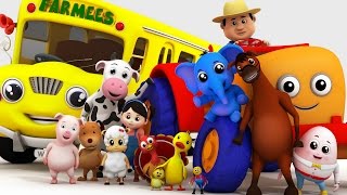 Top 20 Nursery Rhymes Collection with Farmees  Kids Songs  Children Rhymes by Farmees [upl. by Lundin]