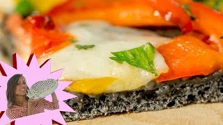 Pizza Nera al Carbone Vegetale [upl. by Funda]