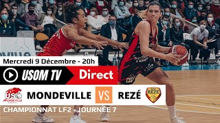 LF2 J7  USO Mondeville Vs BCSP Rezé  1ère MT [upl. by Lola694]