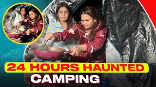 24 HOURS HAUNTED CAMPING  Armaan Malik [upl. by Nikki715]