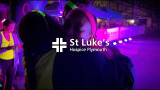 Midnight Walk 2023  The Highlights  St Lukes Hospice Plymouth [upl. by Gawlas]