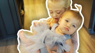 Everleigh Soutas and Ava Foley babysit Taytum and Oakley AGAIN  ForeverandForava [upl. by Atter]