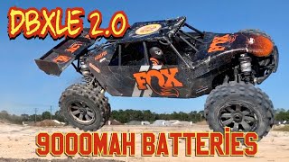 Losi DBXLE20 with 9000mah PowerHobby Batteries [upl. by Eoz256]