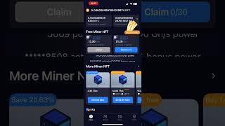 Bitcoin Mining App How to Withdraw Earnings bitcoin crypto mining nft passiveincome [upl. by Elbart]