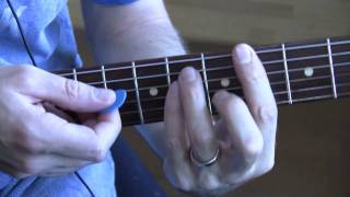 Part 4 Ultraviolet U2 Guitar Tutorial  Lesson  Intro Chords [upl. by Argella]