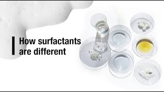 How surfactants are different [upl. by Dewhurst]