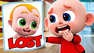 Who Took The Baby  Baby Got Lost In The Shopping Mall  Funny Cartoons For Kids  Little PIB [upl. by Akinak835]