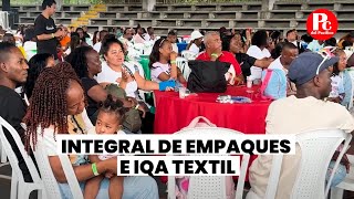 Integral de Empaques e IQA Textil comprometidos con las familias de sus colaboradores [upl. by Lenny]