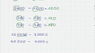 Rachunki pamięciowe na dużych liczbach  Matematyka Szkoła Podstawowa i Gimnazjum [upl. by Rosie]