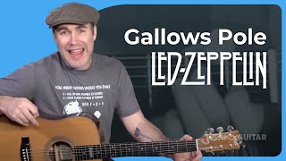 Gallows Pole Guitar Lesson  Led Zeppelin [upl. by Braasch69]