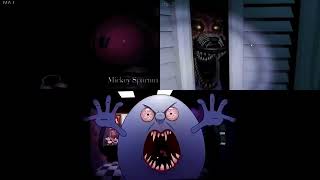 fnaf 4 vs fnac 3 vs onaf 1 and 2 sparta remix [upl. by Zoila216]