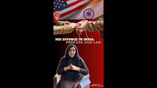 NRI DIVORCE  HOW CAN NRIs FILE FOR DIVORCE IN INDIA  LAW AND PROCESS [upl. by Hanah638]