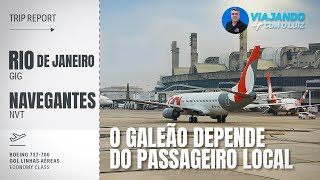 AEROPORTO DO GALEÃO COM BOM MOVIMENTO  VOANDO PARA NAVEGANTES COM A GOL [upl. by Sand]