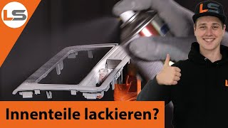 Interieur vom Auto einfach mit Spraydose lackieren  LACKSTORE [upl. by Skiest]