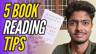 5 Tips to Read More Books  Tamil [upl. by Trenton]