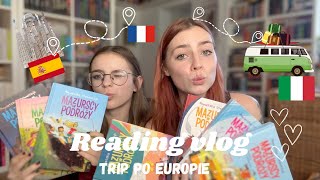 WIELKA PODRÓŻ PO EUROPIE z Mazurskimi ❤️📚 Reading vlog [upl. by Sandstrom437]