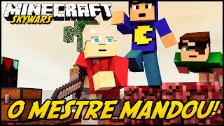 Minecraft MESTRE MANDOU SKYWARS [upl. by Oeramed]